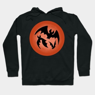 Blood Moon Bats Hoodie